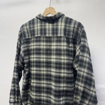 Vintage 2000s Plaid Thermal Lined Grunge Flannel Shirt