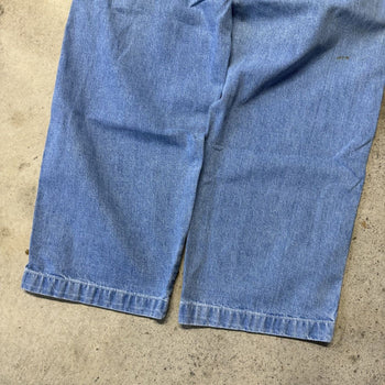 2000S TOMMY HILFIGER FADED BAGGY CARPENTER DENIM JEANS