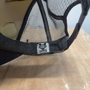 Vintage 2000s Gun Bullet Holes Embroidered Hat