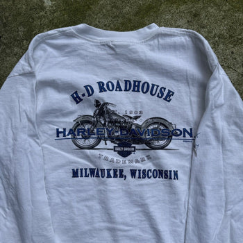 2000S HARLEY DAVIDSON ROAD HOUSE METAL FLAME LONGSLEEVE TEE