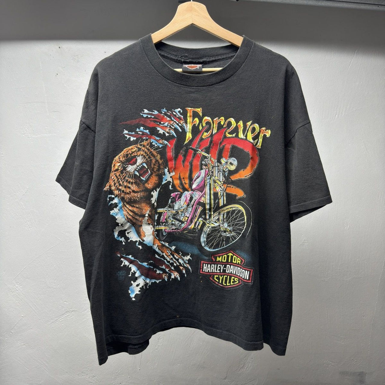 1990s Harley Davidson Forever Wild Tee
