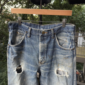 1990s Rustler Thrashed Jeans