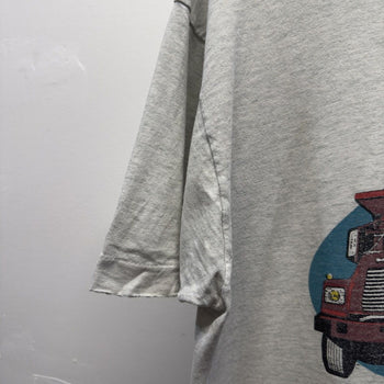Vintage 1990s Mack Tough Faded Distressed Tee