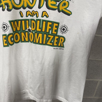 1990s Faded I'm Not A Hunter Tee