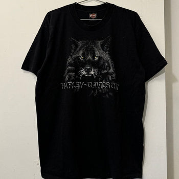 1990s HARLEY DAVIDSON WOLF RHODE ISLAND TEE