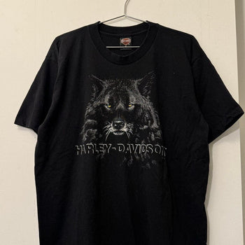 1990s HARLEY DAVIDSON WOLF RHODE ISLAND TEE