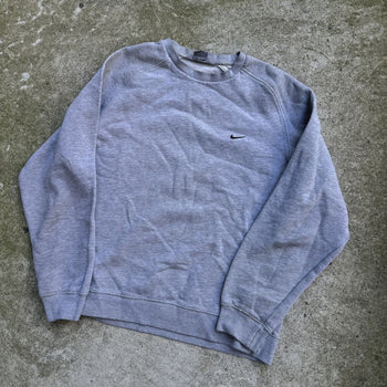 2000S NIKE  GREY PULLOVER SWEATSHIRT CREWNECK