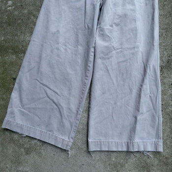 1990s JNCO JEANS BLUE CROWN BAGGY WIDE LEG KHAKI PANTS