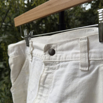 1980s Sears Faded Paint Splattered Carpenter Work Pants
