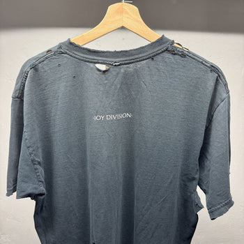 2000s Joy Division Thrashed Faded Distressed Band Tee