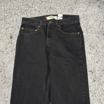 2000s Levi’s 505 Black Straight Denim Jeans