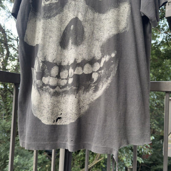 1990s Misfits Crimson Skull Thrashed Band Tee