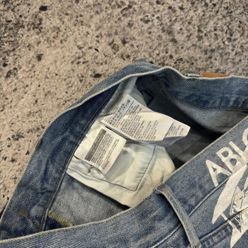 Denim Tears Virgil Abloh Embroidered Levi's 501 Jeans