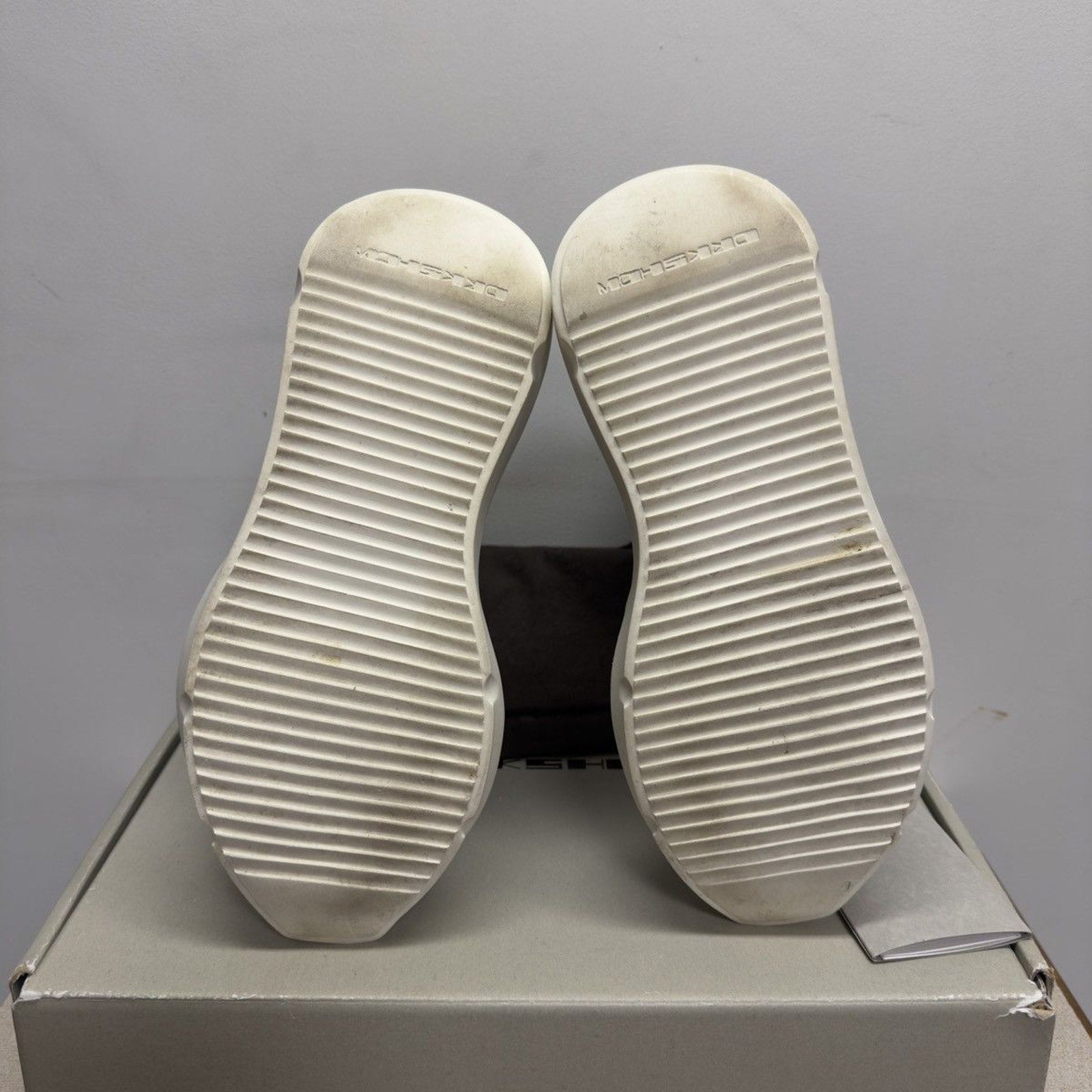 Rick Owens DRKSHDW SS21 Phlegethon Beatle Abstract Boots