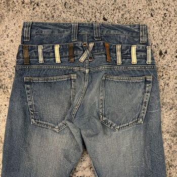 Exit Jeans Double Waisted Denim