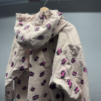 Carhartt Custom Leopard Print Heavyweight Work Jacket