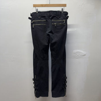 SS03 Dolce & Gabbana Sex Archive Bondage Moto Buckle Pants