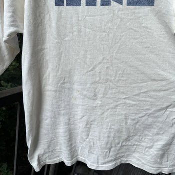 1970s Nike Block Logo Thrashed Faded Distressed Shirt Grunge