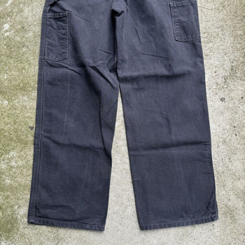 2000s CARHARTT CARPENTER FADED BAGGY CANVAS WORK PANTS 32