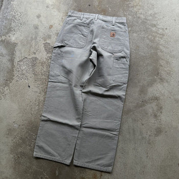 2000S CARHARTT TAN BAGGY CANVAS CARPENTER PANTS