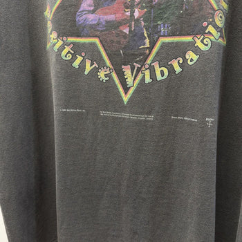 Vintage 1990s Bob Marley Faded Distressed Positive Vibrations Band Tee