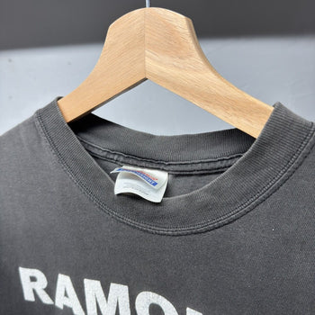 1990s Ramones Thrashed Faded Distressed Band Tee