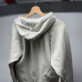 1990s Camber Chill-Buster II Blank Grey Thermal Lined Zip Up Hoodie