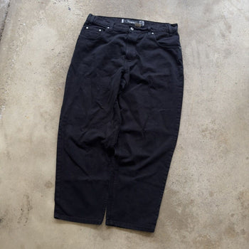 1990S LEVI’S SILVERTAB BLACK BAGGY DENIM SKATER JEANS