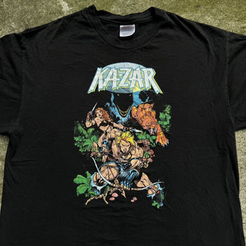 1990s MARVEL KAZAR GRAPHITTI COMICS TEE