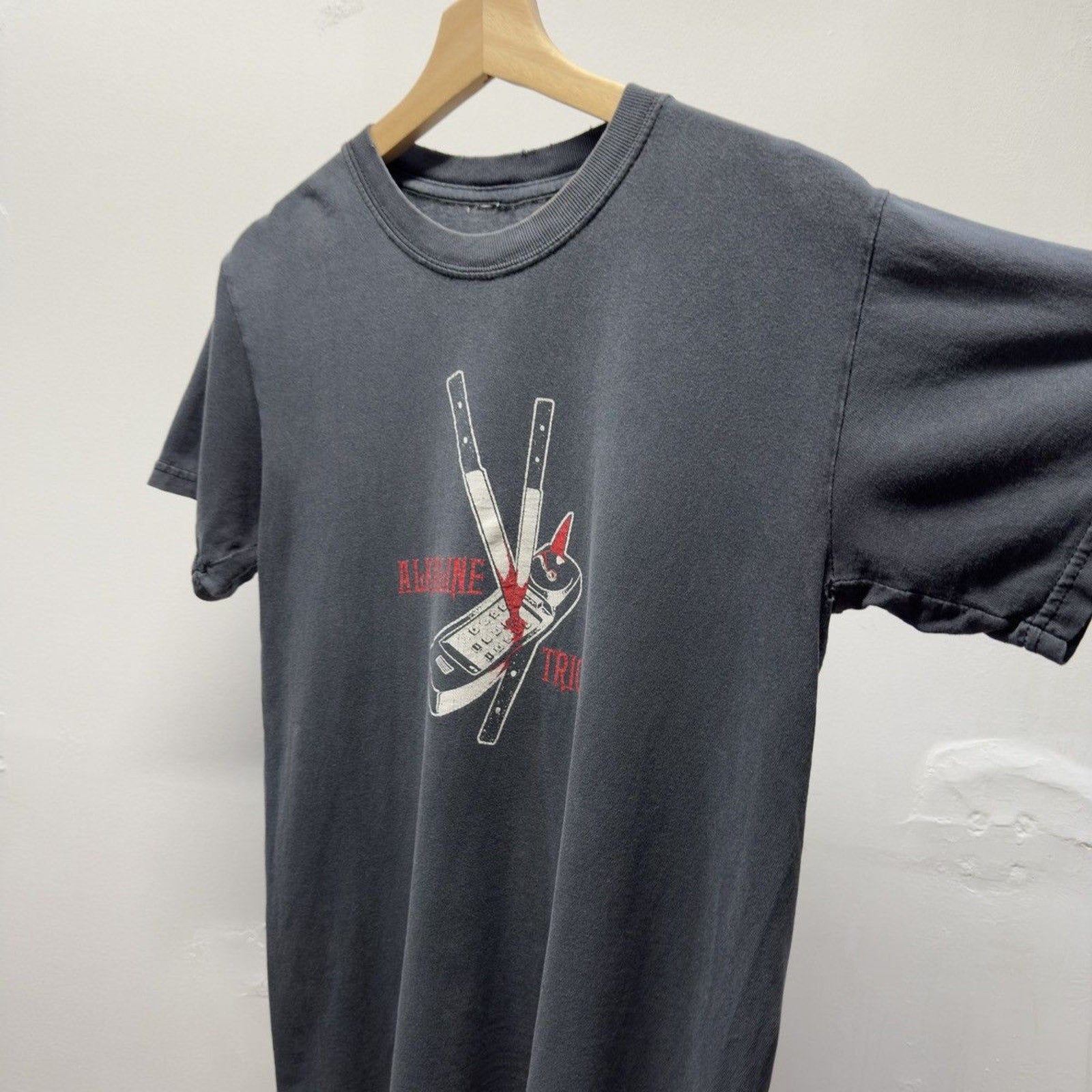 Vintage 2000s Alkaline Trio Faded Distressed Band Tee