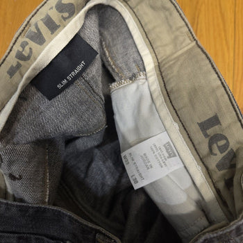Vintage 2000s Levi’s Faded Black Washed Jeans