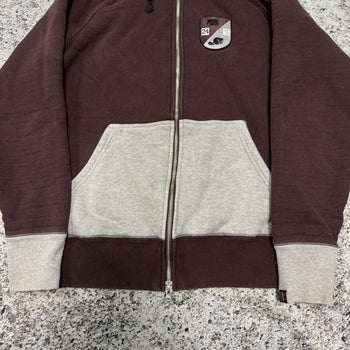 Sudadera con capucha y raglán con cremallera Nike NSW Loopwheeler AW77, fabricada en Japón