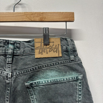 Stussy Spray Dye Big Ol Jean Shorts