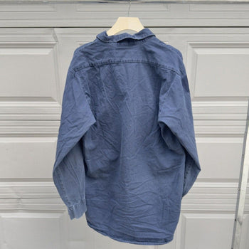 1980s/1990s Faded Thrashed Distressed Work Shirt