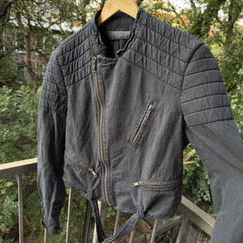 Haider Ackermann SS17 Structural Biker Moto Jacket