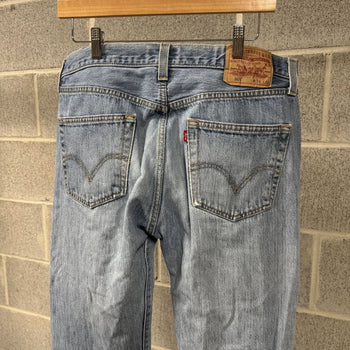 2000s Levi's 501 Thrashed Faded Distressed Jeans