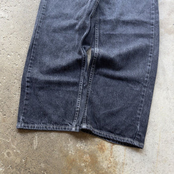 1990s LEVI'S 569 BLACK BAGGY DENIM SKATER JEANS