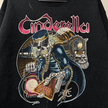 1990s CINDERELLA THRASHED BROCKUM ALL ABOARD CREWNECK