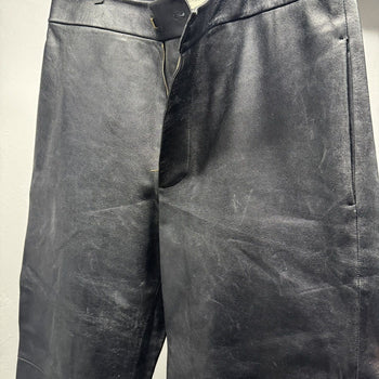 Bottega Veneta Pre Spring 2020 Leather Buckle Trouser Pants