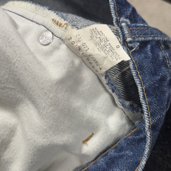 1990s Levi’s 517 Faded Dark Wash Bootcut Flare Jeans - Made in USA