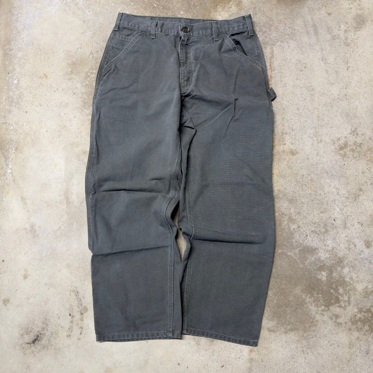 2000S CARHARTT BAGGY CANVAS CARPENTER PANTS