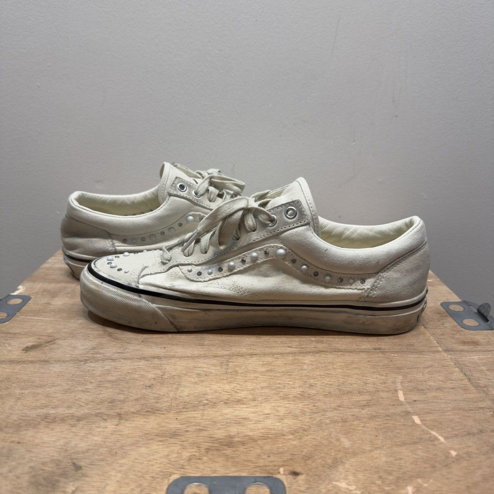 Vans OTW Old Skool 36 Pearlized Sneakers Marshmallow White