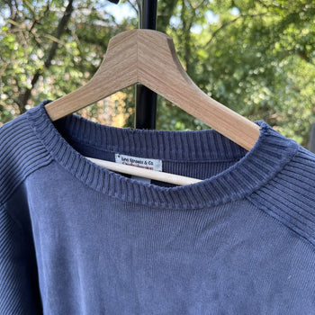2000s Thrashed Faded Levi’s Ribbed Shirt Sweatshirt