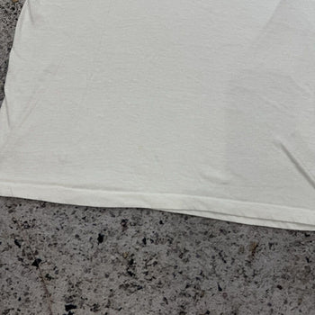 1960s Paper Thin Blank White Pocket Tee