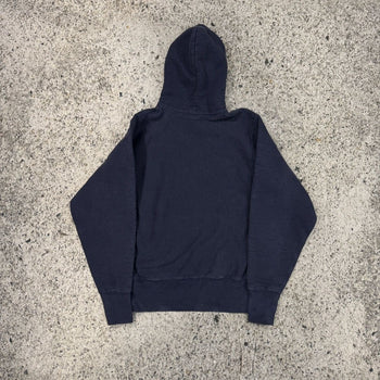 1990s Camber Heavyweight Faded Navy Blue Hoodie
