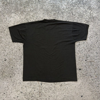 Camiseta negra en blanco de estrellas de cine de los años 90