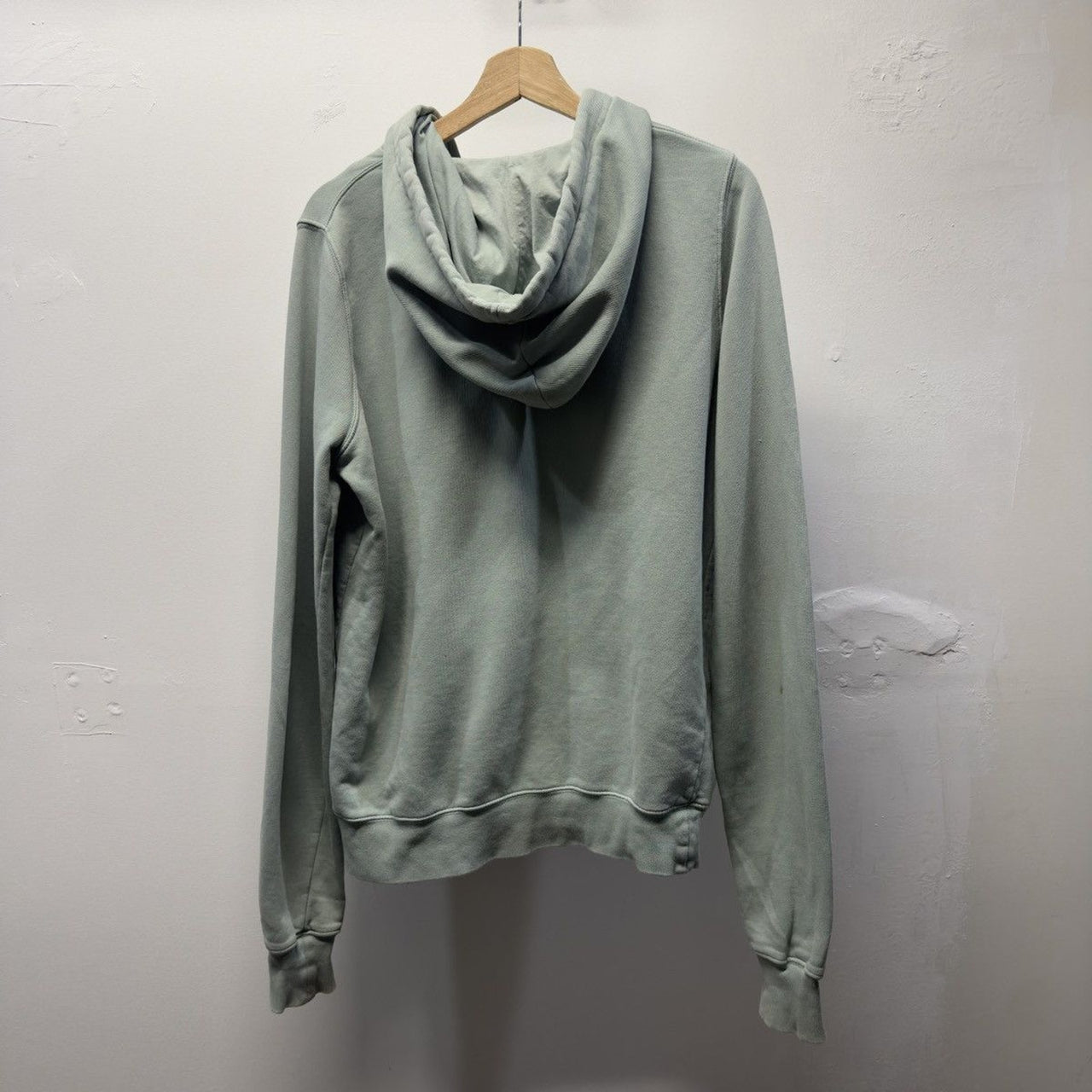 Rick Owens DRKSHDW Jason Zip Up Hoodie Marine