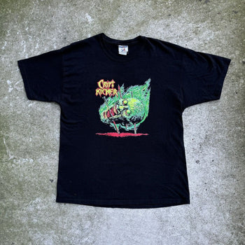 1990S CRYPT KICKER METAL BAND TEE