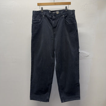 Vintage 1990s Levi's Silvertab Black Baggy Jeans