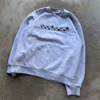 CARHARTT WORK IN PROGRESS WIP RANGE SCRIPT LOGO CREWNECK